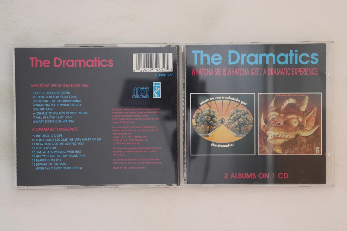 

CD DRAMATICS - Whatcha See Is Whatcha Get/a.. CDSXD963 Stax UK Soul/Funk Used