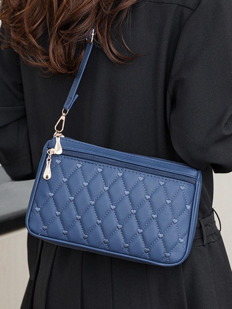 Summer large capacity women's crossbody bag versatile quilted single shoulder cross-border women's bag