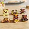 MOC Capybara Cavy Animal Micro Building Block Guinea Pig Mini Diamond Model Brick Toy for Children Desk Decor.