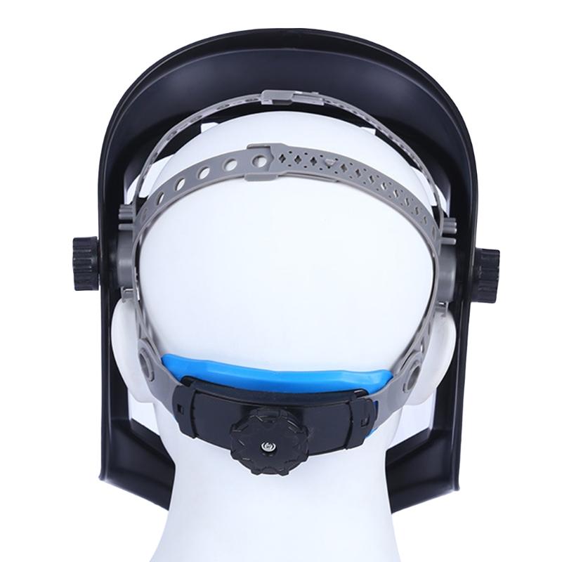Multifunkční ochranná PC maska Zabraňující svařovacímu záření Blokující jiskry Proti zamlžování Ochranná průhledná maska