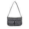 Sweet Plaid Bag, Foreign Style Cute Messenger Bag 2025 New Spring Fresh College Style Shoulder Small Square Bag