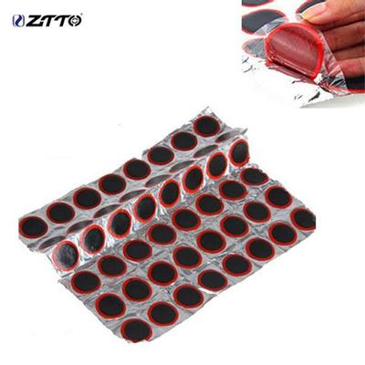 ZTTO 48Pcs 25mm Round Rubber Patch for Bike Bicycle Inner Tire/Tyre Repair Piece