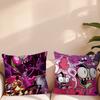 Cartoon Invader Zim Cool Pillow Case Sofa Living Room Bedroom Headboard Backrest Cushion Square Cushion Nap Time