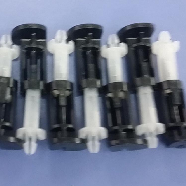 High-Quality Rubber Pins for 1155/775 Fan Heatsink - Includes 2 White & 2 Black Fasteners