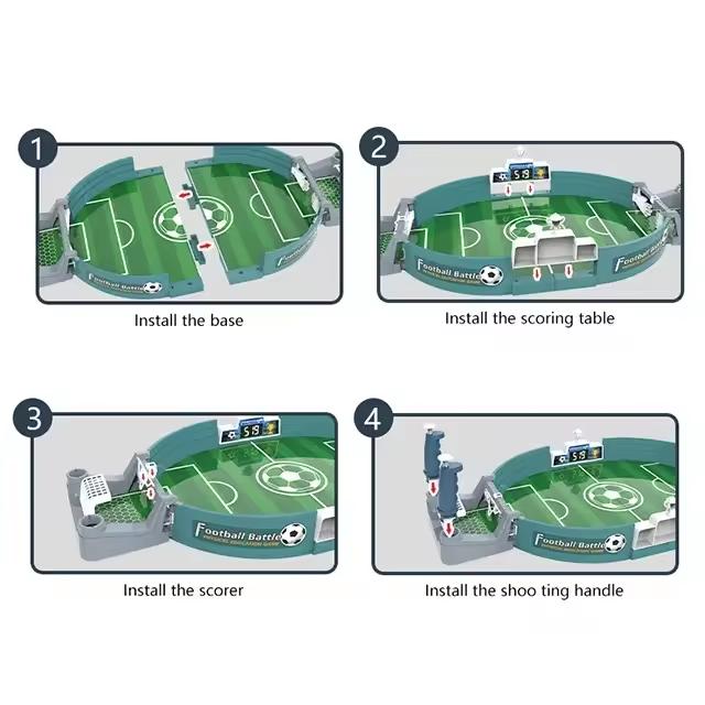 Interactive Table Football Board Game Parent-child Match Toy for Kids Mini Soccer Desktop Games Football Intellectual Toys Gifts
