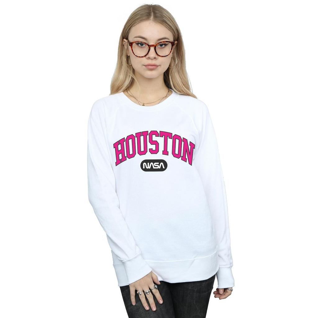 NASA Womens/Ladies Houston Collegiate Sweatshirt