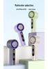 Mini USB Handheld Fan with 100-Speed Digital Display and Cooling Ice Pack