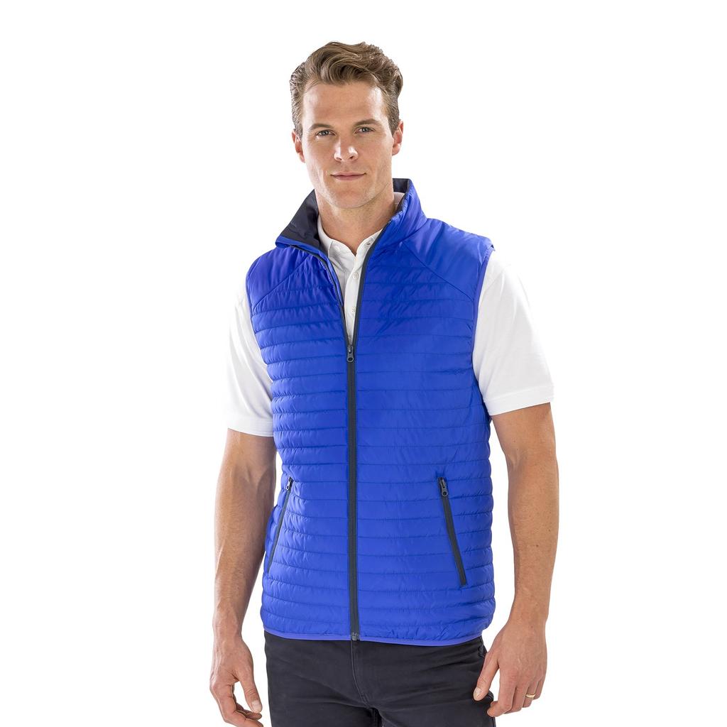 Result Genuine Recycled Mens Thermoquilt Gilet