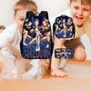 Girls Backpack Primary School Student Backpack Printed Children's Bag Shoulder Bag Pencil Case Three-piece Set