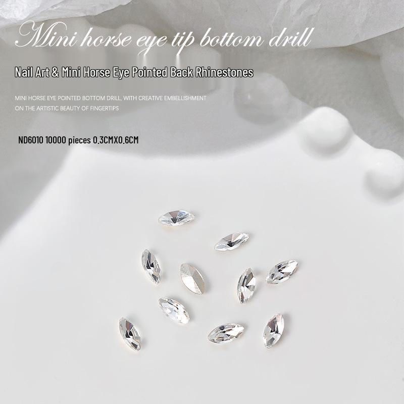 

Маркизы с заостренным дном для нейл-арта - упаковка 10 шт.