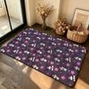 Kawaii K-Kuromi Cute Carpet Bathroom Anti-slip Mat Door Mat Home Decoration Mat Entrance Door Mat Scratch-resistant Door Mat