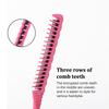 1Pc Professional Hair Combs Tip Tail Comb Barber Hairdressing Comb 3-Row Teeth Detangling Comb Salon Tools Barber Accessories