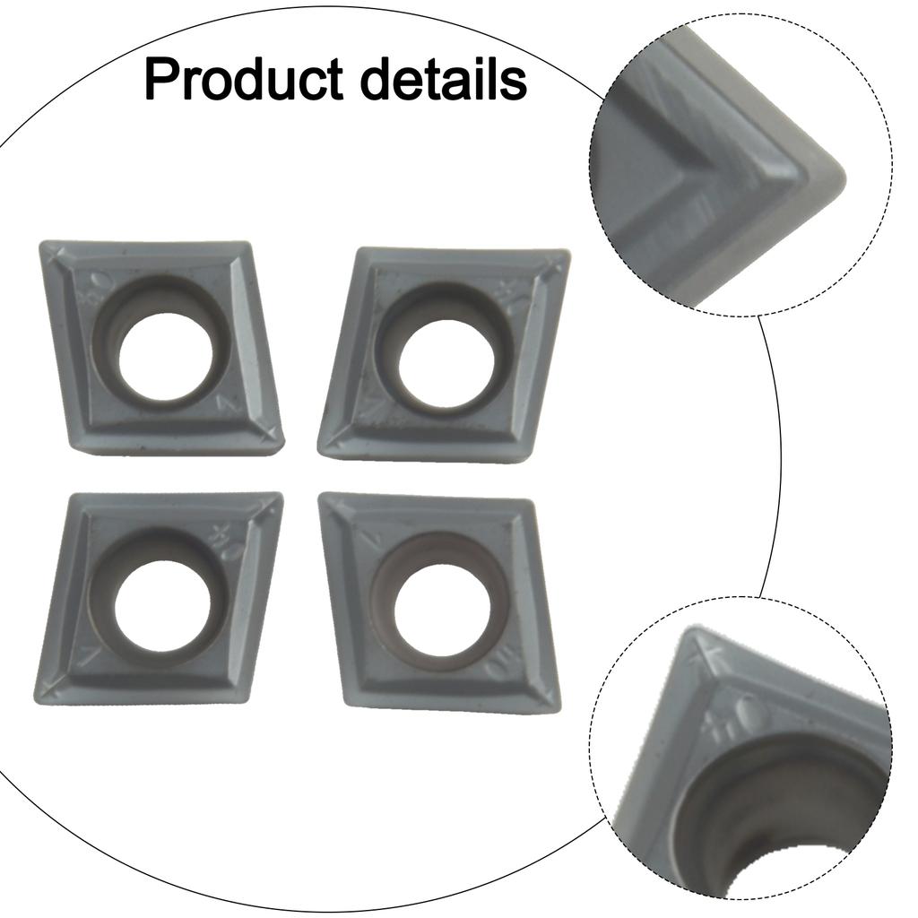 Hartmetall-Dreheinsätze CCMT09T308SM 10er-Set für starken Halt und lange Haltbarkeit in verschiedenen Materialien