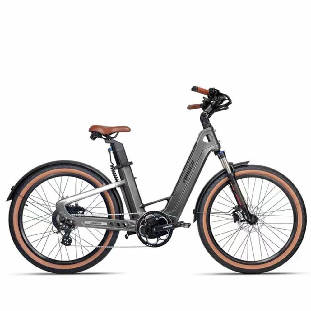 MIHOGO AIR Urban Electric Bicycles T800 Carbon Fiber Frame 750W Rear Brushless Permanent Magnet Motor