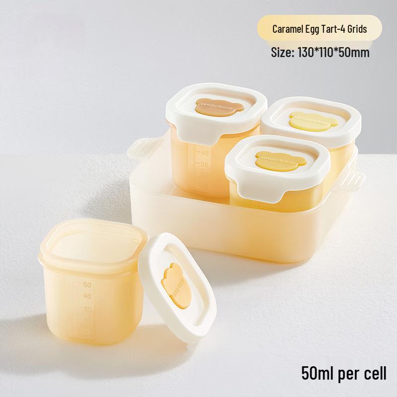 Silicone Compartmental Food Storage Container