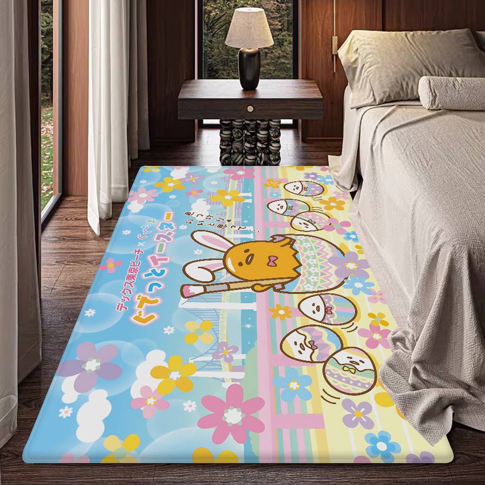 

G-Gudetama Entrance Door Mat Nordic Style Bedroom Living Room Doormat Home Balcony Anti-Slip Modern Home Decor 50x80cm