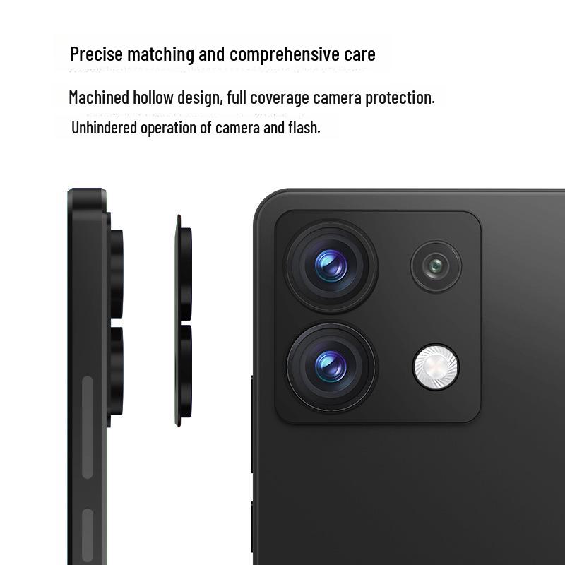 Redmi Note 13 Pro 5G Metal Lens Sticker for International Version - Mobile Phone Lens Film