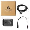 Aliunce Sm01 Microfone de mesa para walkie talkie Rt622 Rt3s Hd1 Ra685 Rt95 Rádio bidirecional Microfone de mão 2 pinos / Gp328plus