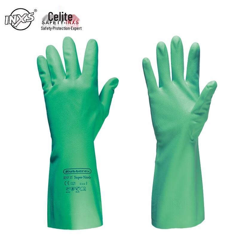 SALETTO RNF15 Flock Lined Nitrile Chemical Resistant Gloves
