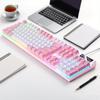 YINDIAO K500 Wired Keyboard Gaming Laptop Desktops PC Computer Office Accessories Low Profile Gamer Keyboards With Numpad