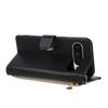 Wallet Case for Pixel - Leather/PU, Black, With Lanyard