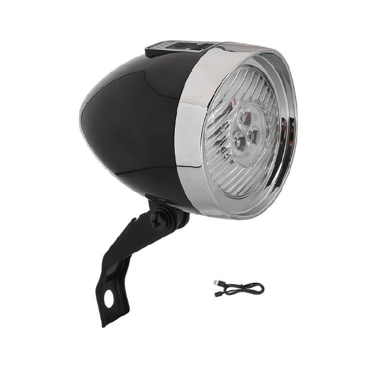 

Quick Charging USB Rechargeable Bike Light Offering 3 High Brightness LEDs Waterproof Suitable for Enhancing Safety