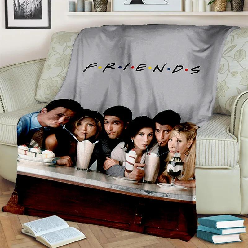 HD Classics TV Friends D Print Throw Blanket Soft Cozy for Home Bedroom Sofa Travel Picnic Office Kids Cover