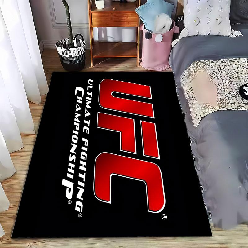 UFC logotipa paklājs, piemērots kā neslīdošs