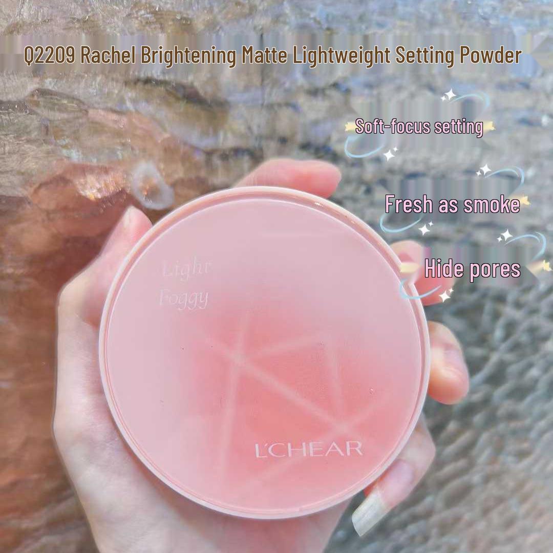 

Rachel Q2209 Setting Powder - Light-Enhancing Matte Finish, Lightweight, Non-Caking, Versatile Wet & Dry Use, Ideal for Close-Fitting and Contouring. 2# Soft Mist Purple