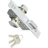 Double Sided Lock Set for Double Swing Doors Double Access Door Lock Set Simple Installation Fits 44 46mm Thick Doors