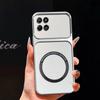 Upgraded Big Lens Protection Case for Realme 11 4G Luxury Leather Casing with Magnetic Ring