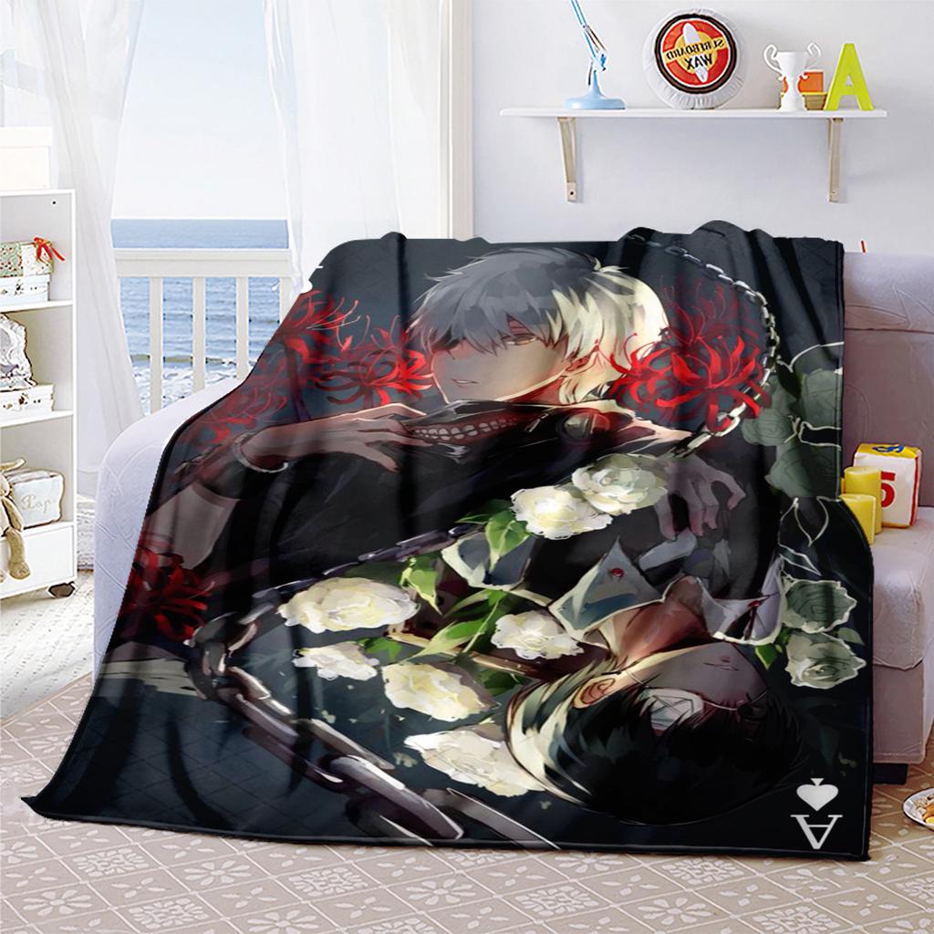 Tokyo Revengers Anime Characters Plush Blanket Suitable All Seasons Soft Comfortable Sofa Office Nap Travel Festive Gift