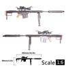 DIY Product 1:6 Scale Minigun Plastic Gun M134 Gatling Model Heavy Machine Guns Action Figures Toys Accessories Gifts