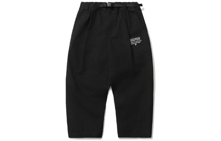 Herren Li-Ning Li Ning Badfive Gestrickte Jogginghose Herren Schwarz XL black