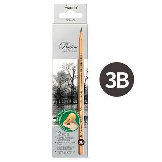 Genuine Marco Sketching Pencils - Soft to Hard (HB, 2B, 4B, 6B, 8B, 9B) - Durable Stationery.