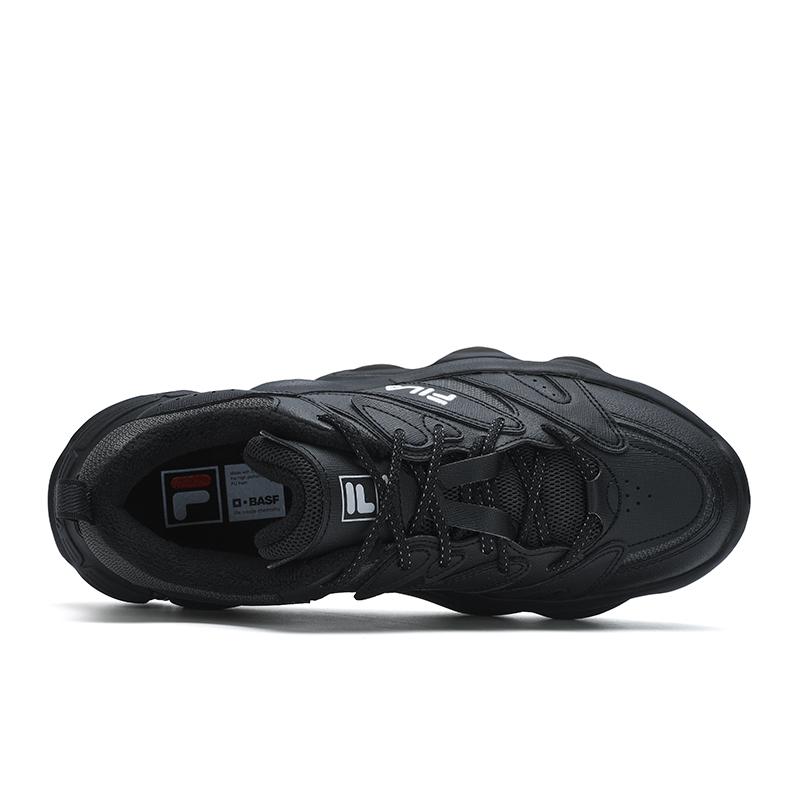 New FILA ET Wear resistant And Lightweight Low Top Casual Shoes Men's Black F12M512113FEL