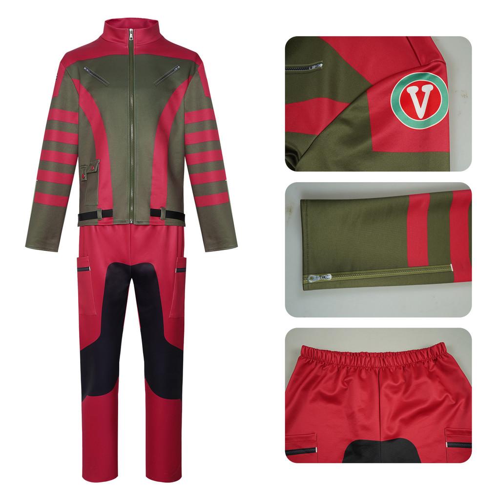 One Callum Red Drift Cosplay Costume Jumpsuit Halloween Party Fashion Gifts