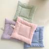 14x14cm Cotton Anti Slip Fabric Multiple Colors Square Shaped Multi-functional Striped Coaster Home Table Decor Accessories