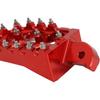 Mini Bike Foot Pegs Footrest Bracket Set MX Style CNC for CT200U CT200U-EX BT200X CT100U Trail 100cc 212cc 196cc Mini Bike Red