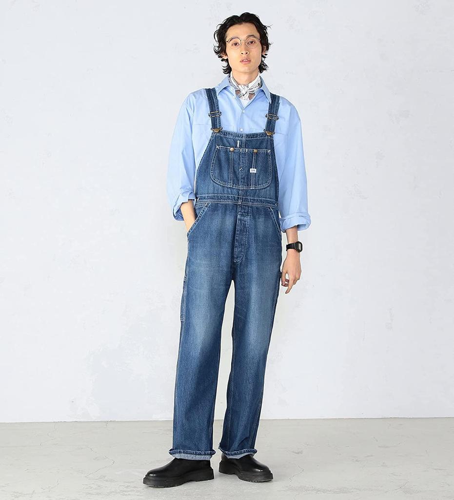 Lee Denim Plus L Overalls, Unisex, Size, LM7254, Blue,