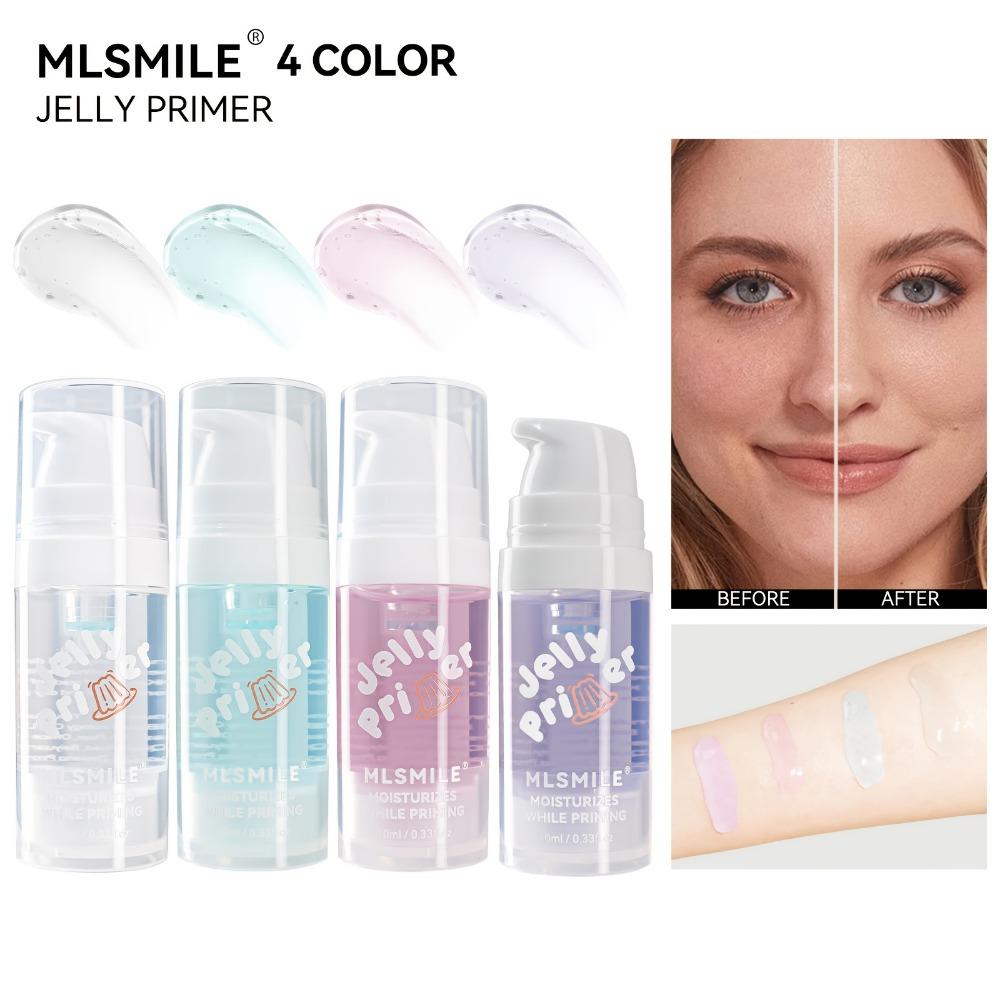 Base de maquillage transparente en gelée, pores invisibles, contrôle du sébum, fini mat, tenue longue durée, pré-maquillage, gel de base