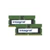 Module RAM SODIMM - INTEGRAL - 16GB (2x8GB) - DDR5 - 4800MHz - Non-ECC