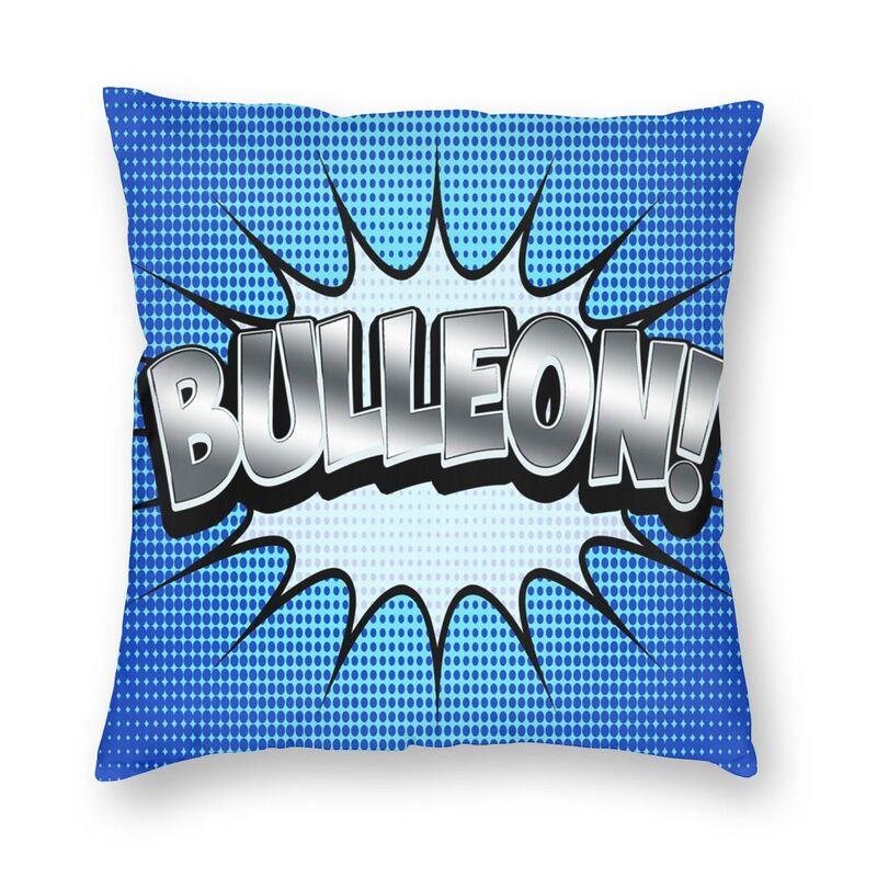 Bitcoin Cryptocurrency Square Throw Pillow Cover Decoration Print Ethereum Blockchain Btc Cryptocurrency Cushion Cover for Sofa