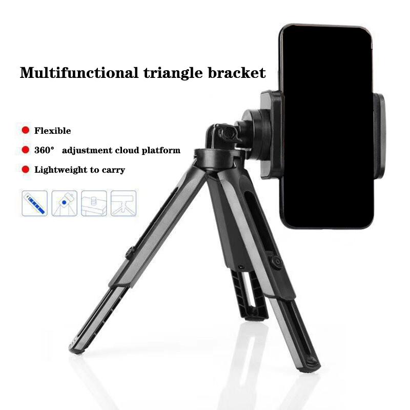 Portable Extendable Mini Desktop Smartphone Tripod Mount Cell Phone Selfie Stick Tripod Phone Holder For Live Video Selfie