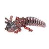 PLA 3D Printed Axolotl Model Multicolor Movable Axolotl Action Figure Multi-jointed Articulated Animal Figurine