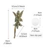 Butterfly Flower Fairy Statue, Resin Garden Fairy Ornament, Outdoor Courtyard Terrace Landscape Decoration