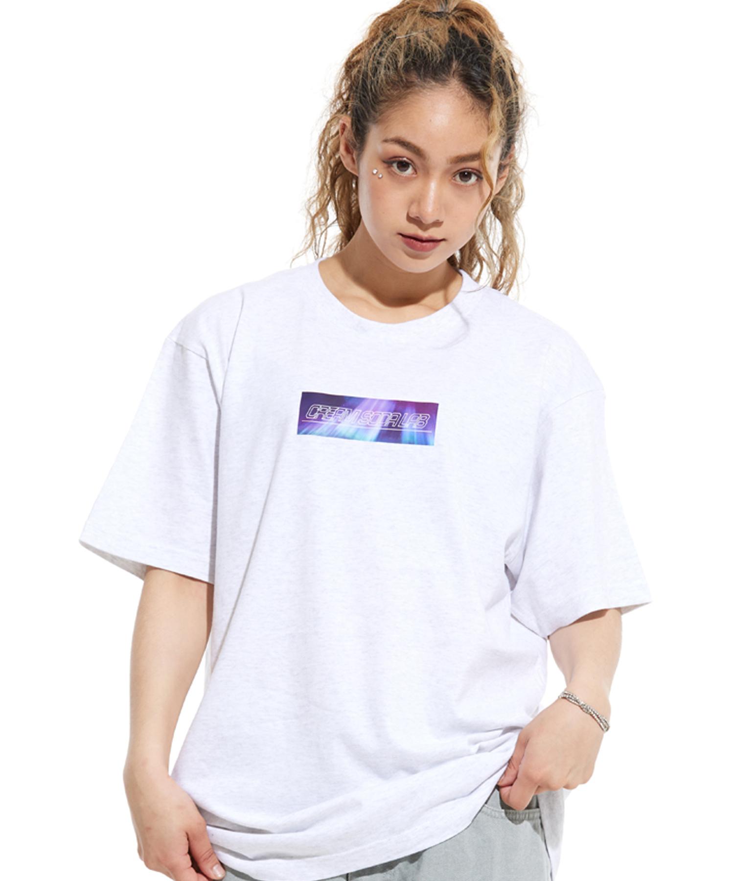 Cream Soda Lab Lab Cr Small Aurora Box Short Sleeve T-Shirt Light Gray L