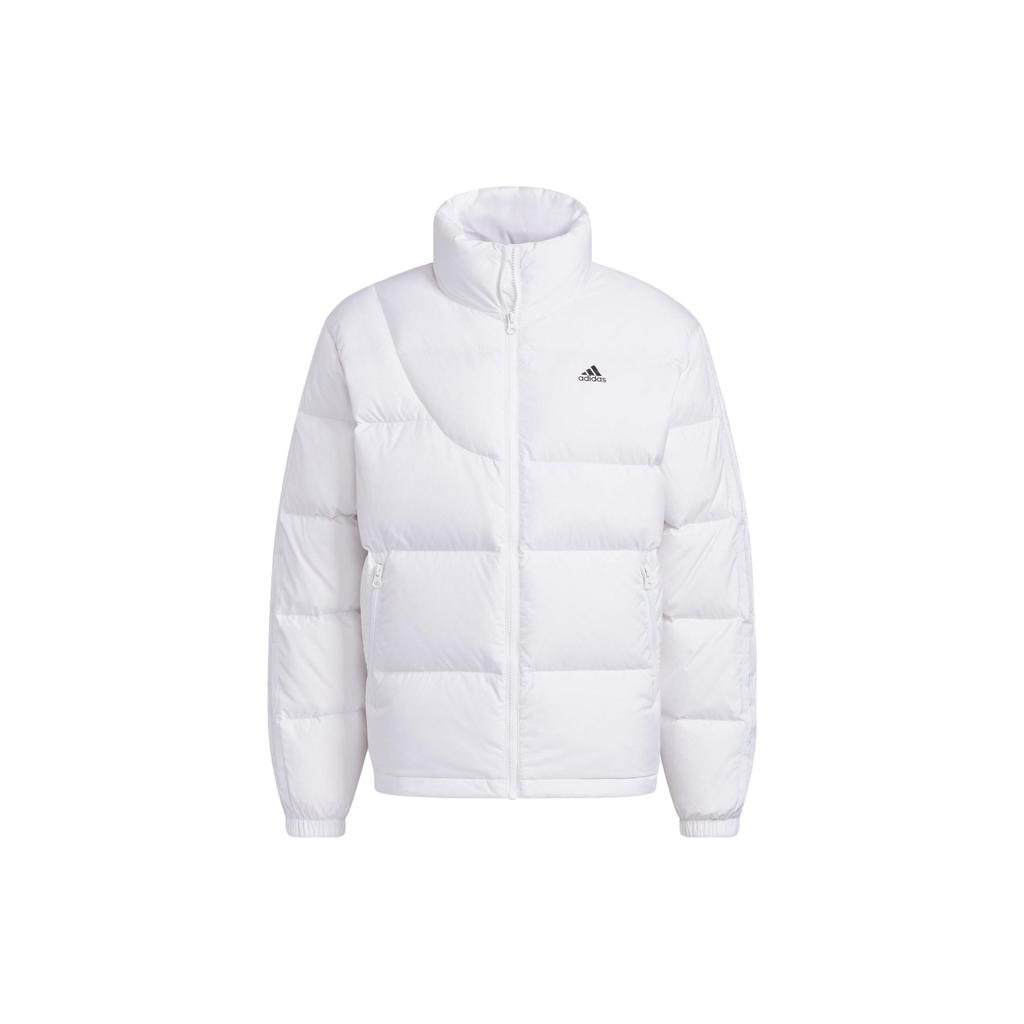 Adidas Solid Color Outdoor Sports Casual Down Jacket Unisex Jacket White IK2419