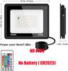 Rgb Spotlight For Street 110V 220V 30W 50W 100W Led Color Changing Rgb Flood Light Outdoor Projector Reflector Rgb Floodlight