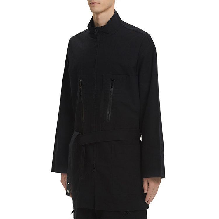 Y 3 Jackets Men's Black Stand Collar Moderate Other GK4795